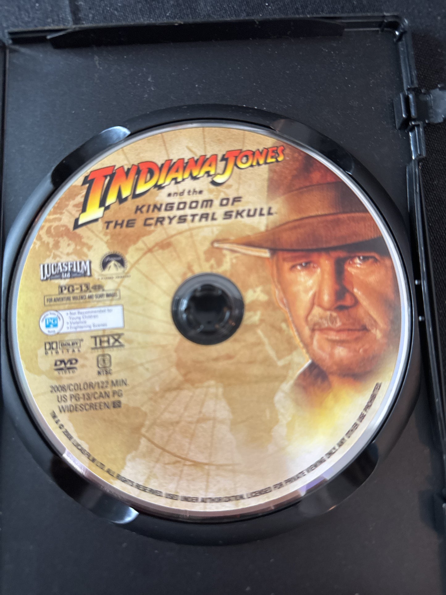 Indiana Jones and the Kingdom of the Crystal Skull DVD
