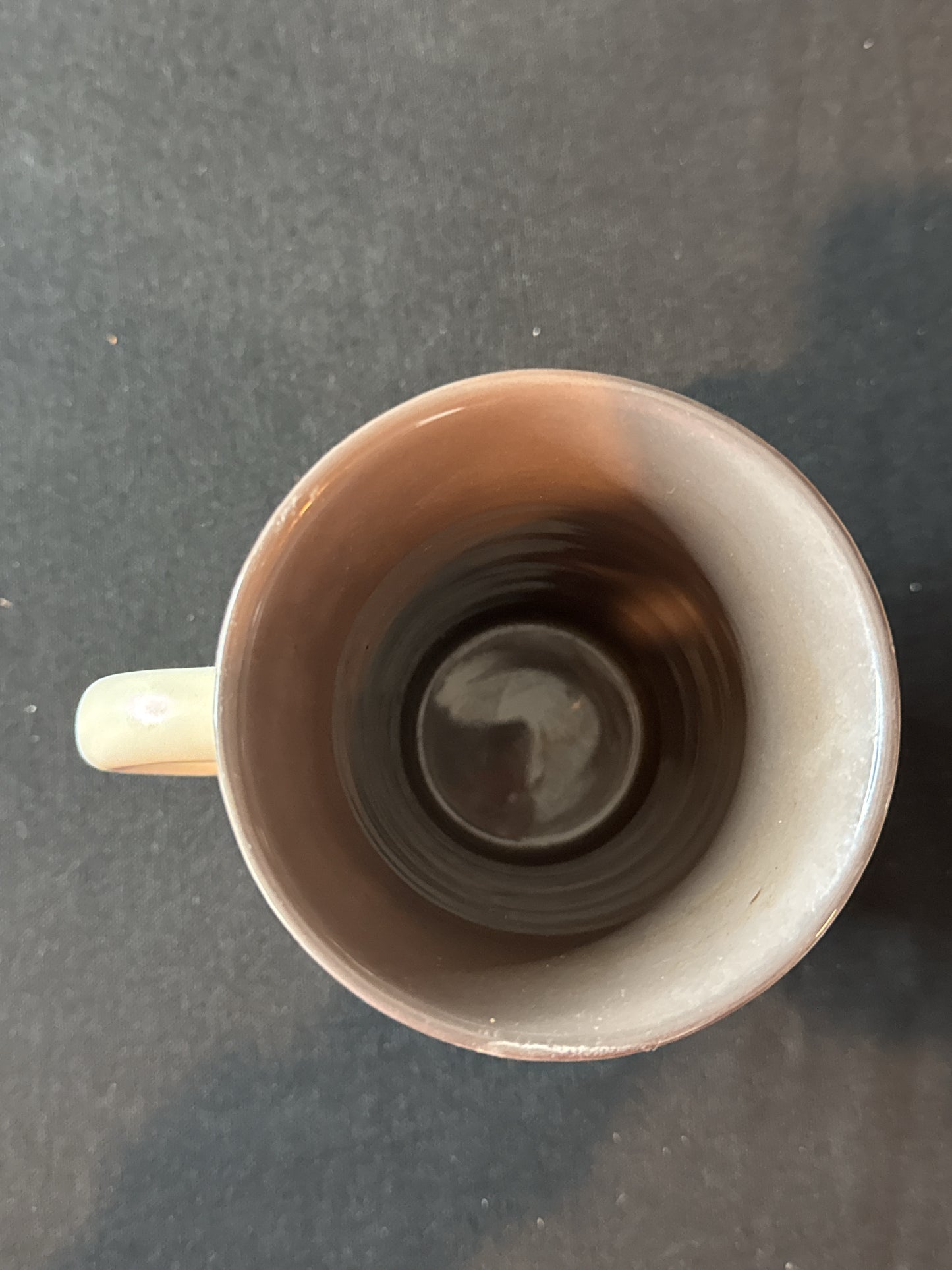 Vintage Hallmark Ken Sheldon Time Flies Love Stays Tall Coffee Cup Mug 5 1/8" Tall