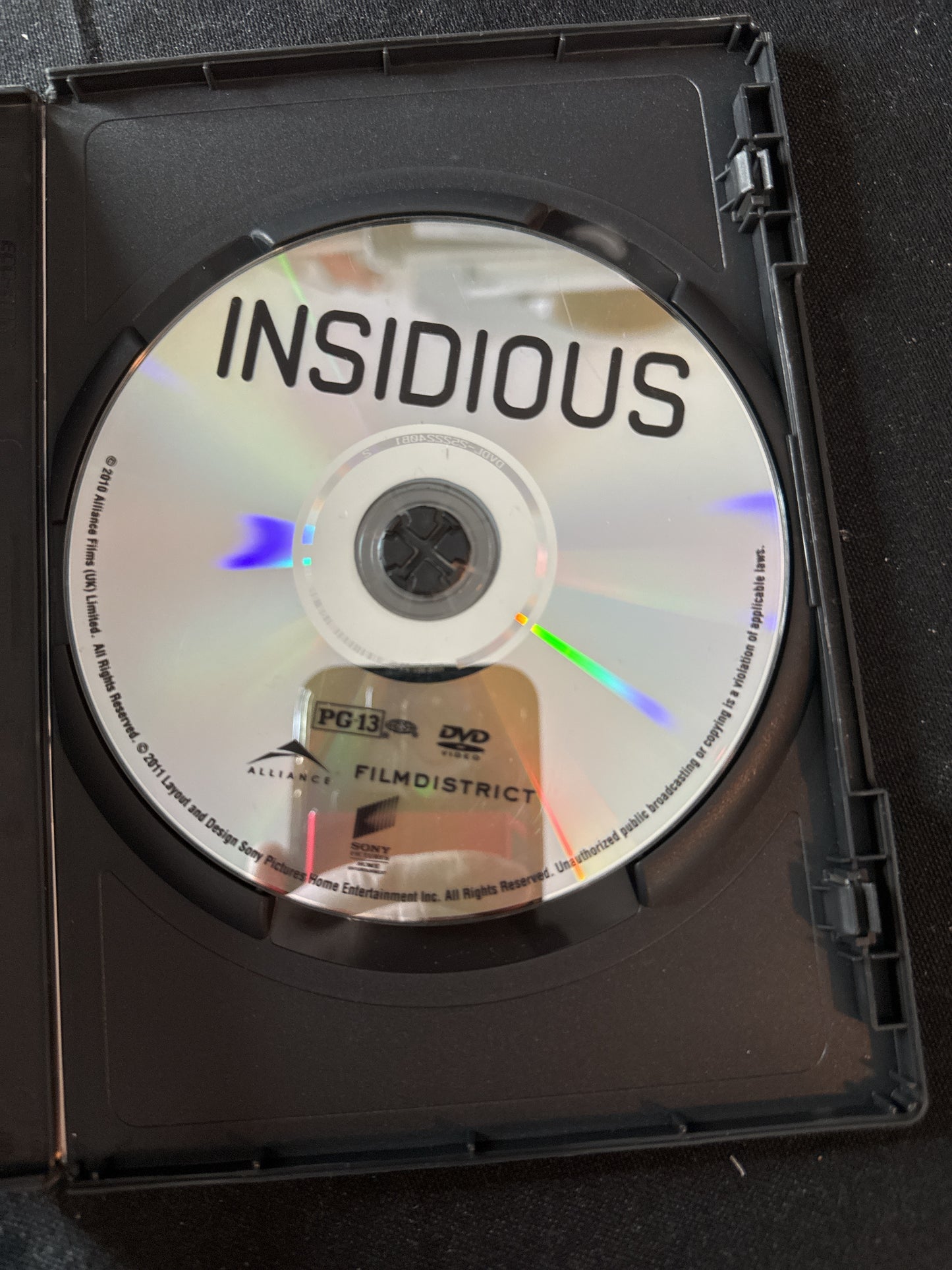 Insidious DVD