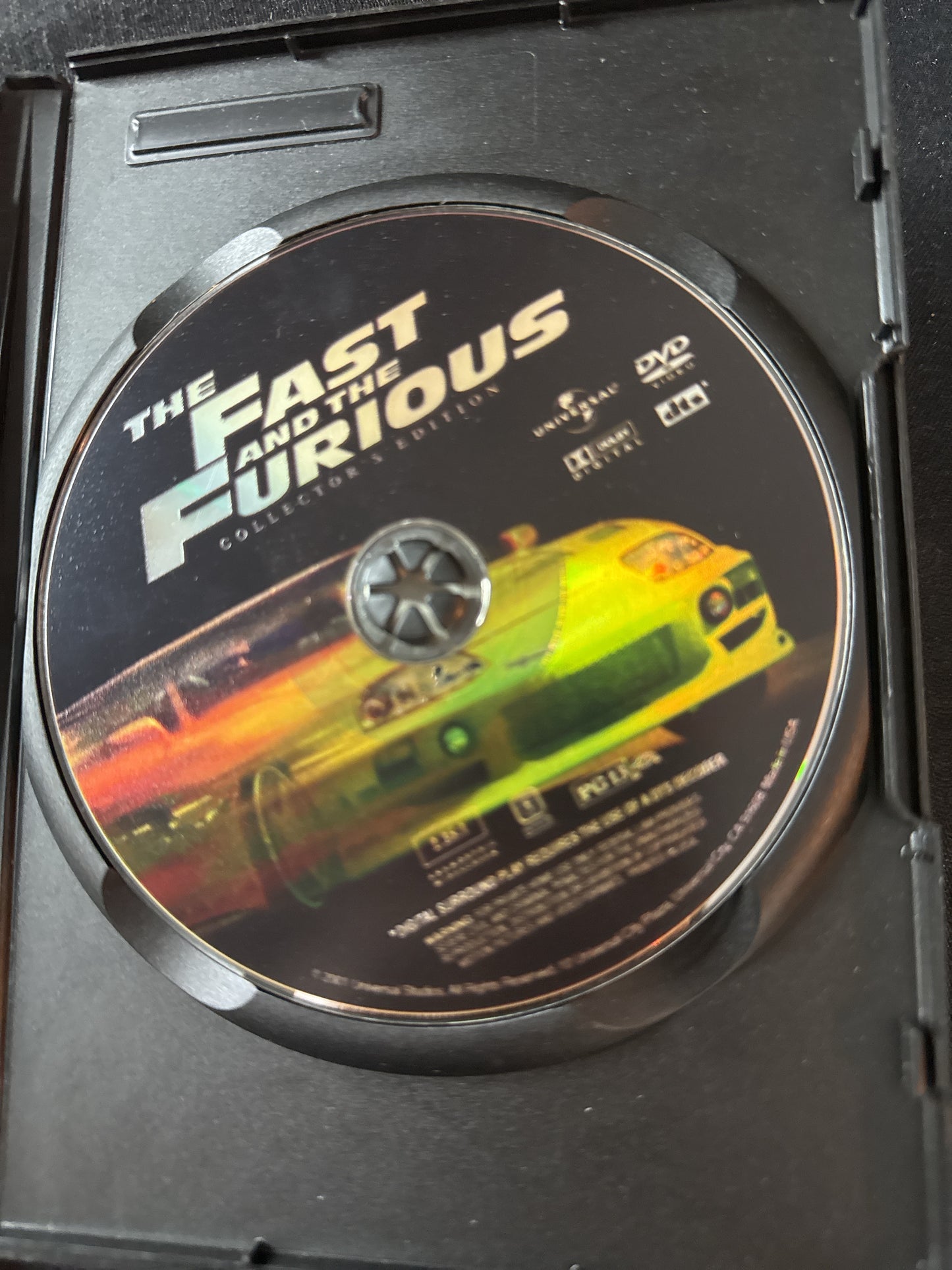 The Fast and the Furious DVD