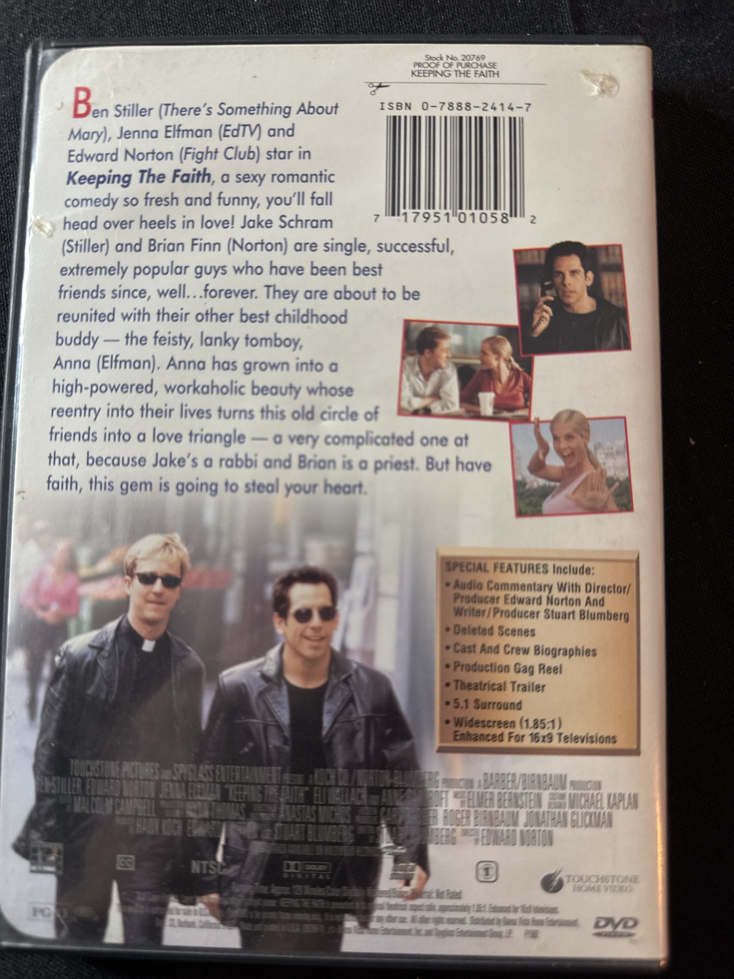 Keeping the Faith DVD