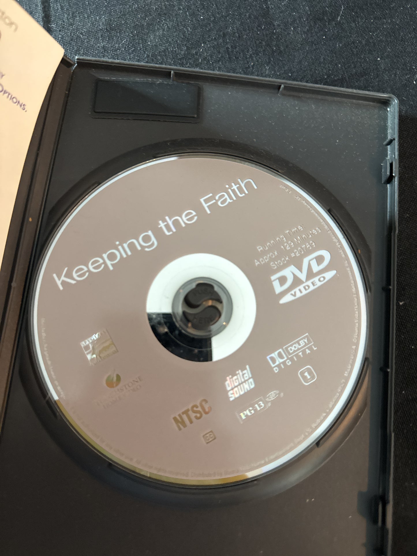 Keeping the Faith DVD