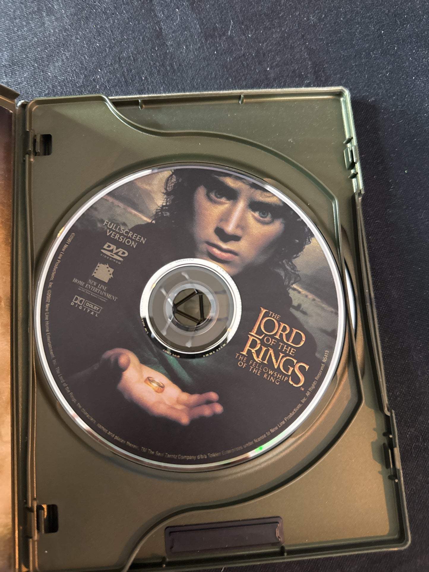 The Lord of the Rings The Fellowship of the Ring DVDs