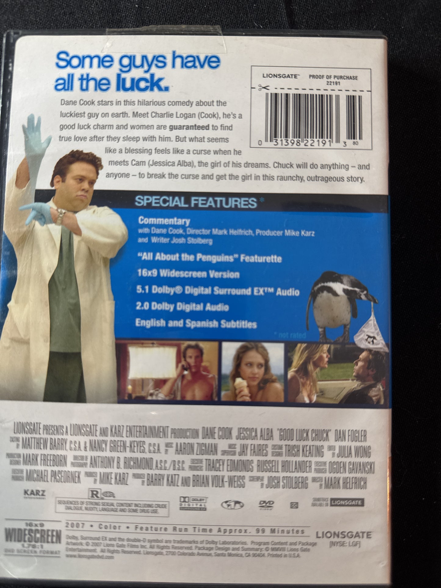 Good Luck Chuck DVD