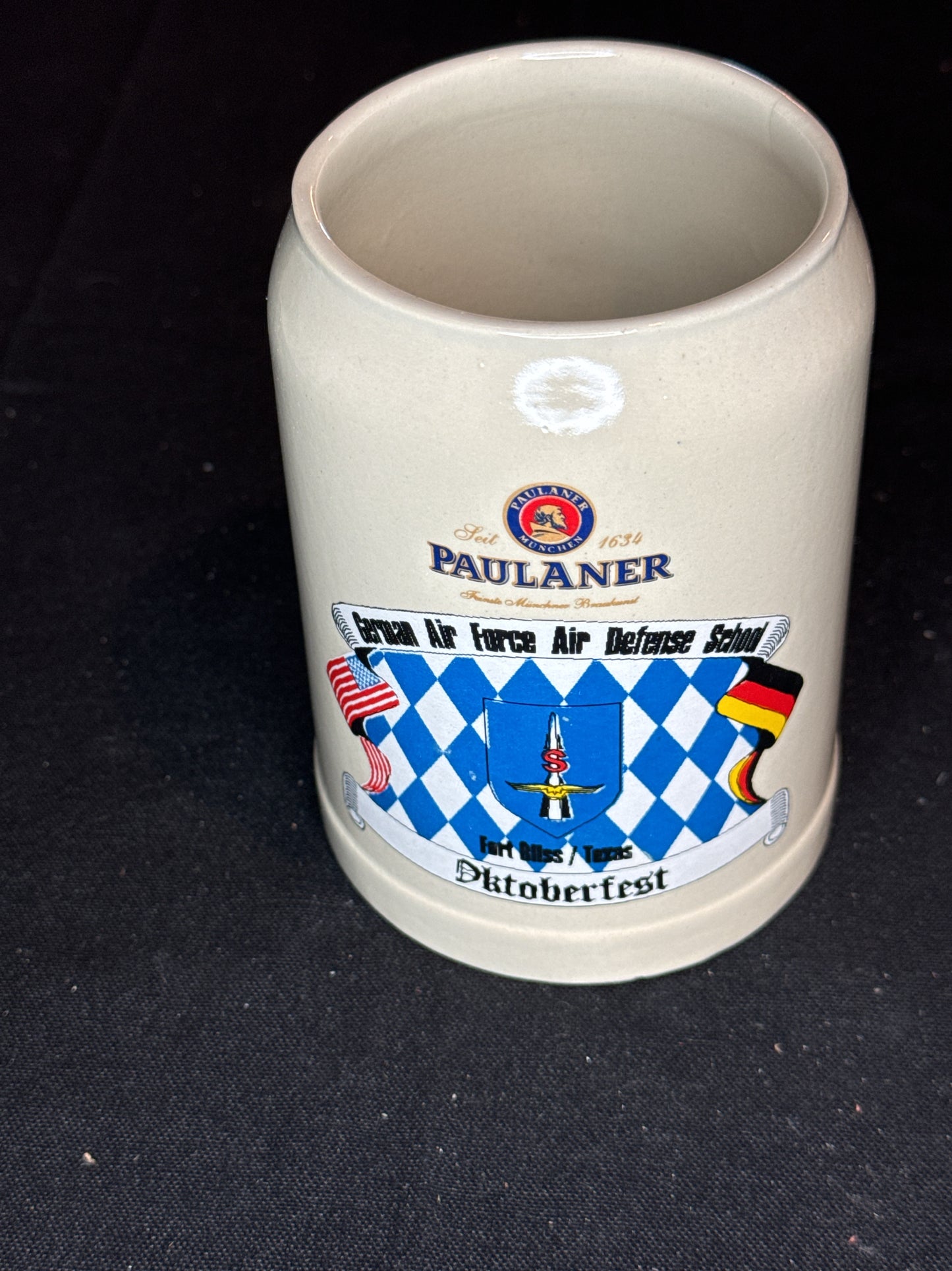 German Air Force Air Defense School Ft. Bliss TX Octoberfest Stein