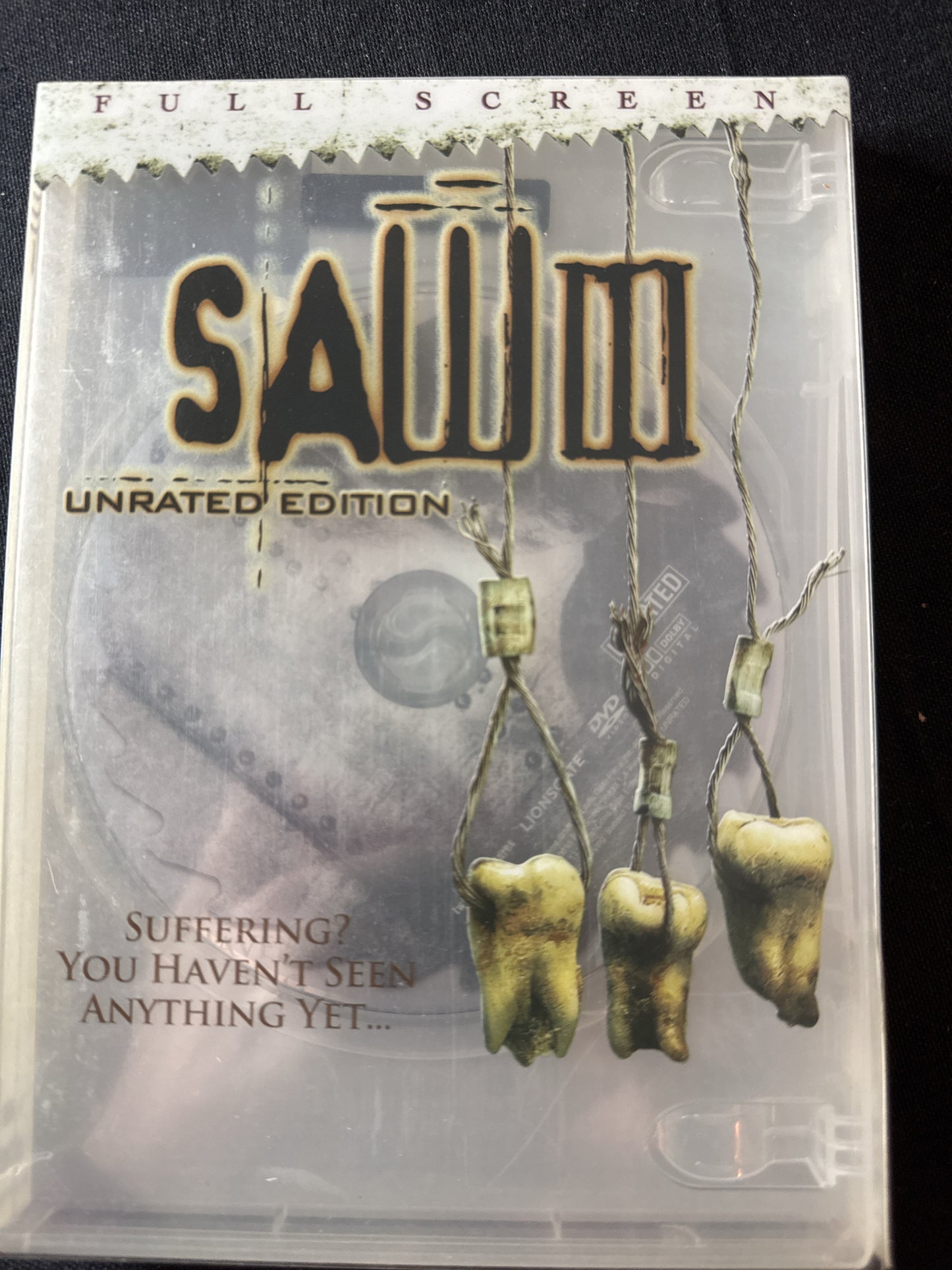 Saw III DVD