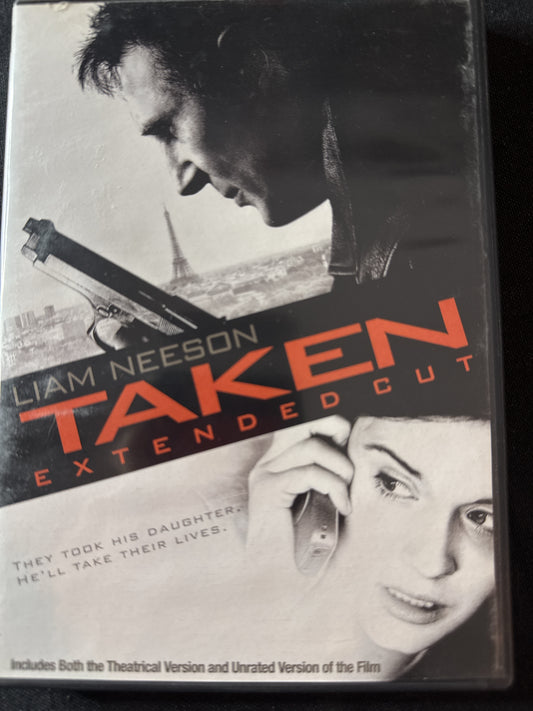 Taken Extended Cut DVD