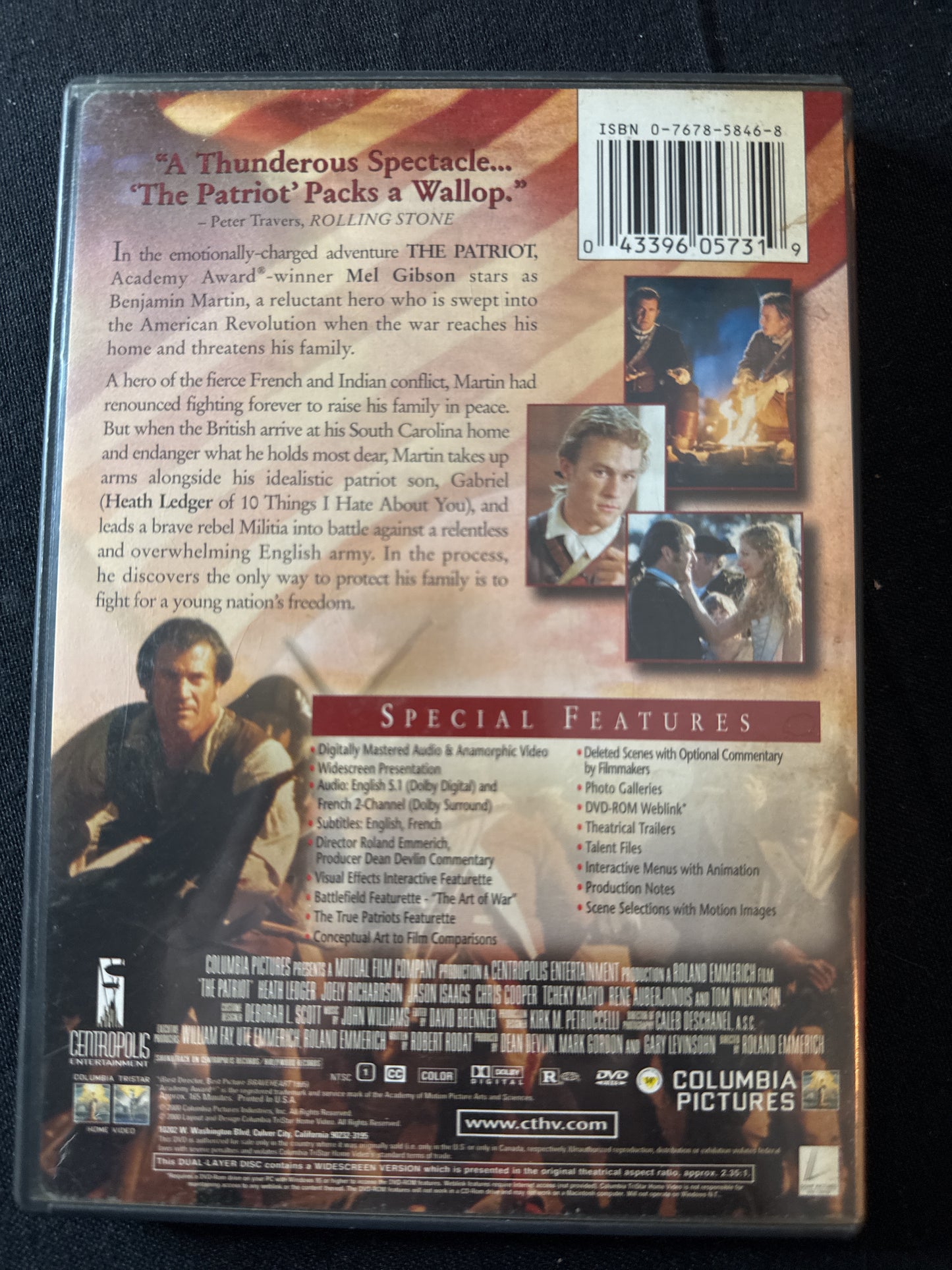 The Patriot DVD
