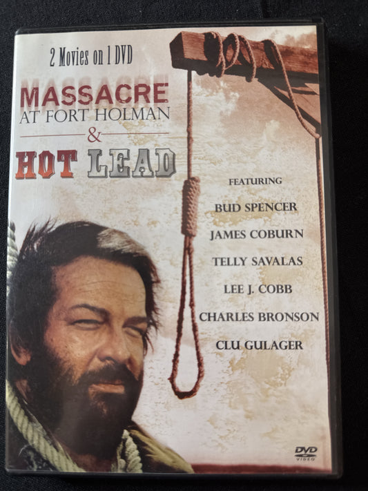 Double Feature Massacre at Fort Holman & Hot Lead DVD