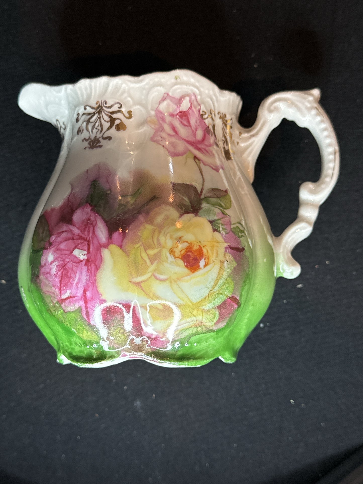 Vintage Bone China Made in Germany Hand Painted Creamer