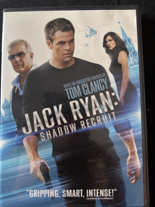 Tom Clancy Jack Ryan Shadow Recruit DVD