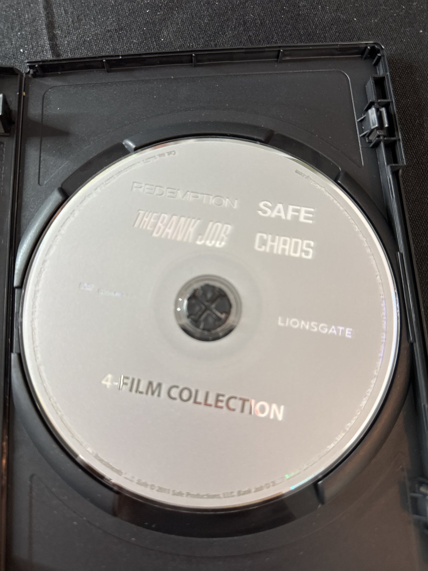 Four Film Collection Jason Statham Redemption, Safe, The Bank Job, Chaos DVD