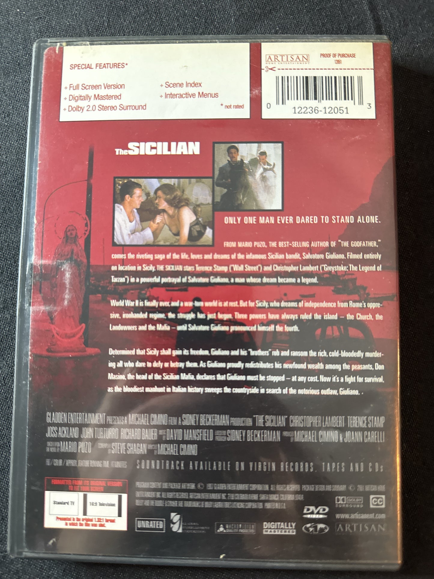 The Sicilian DVD
