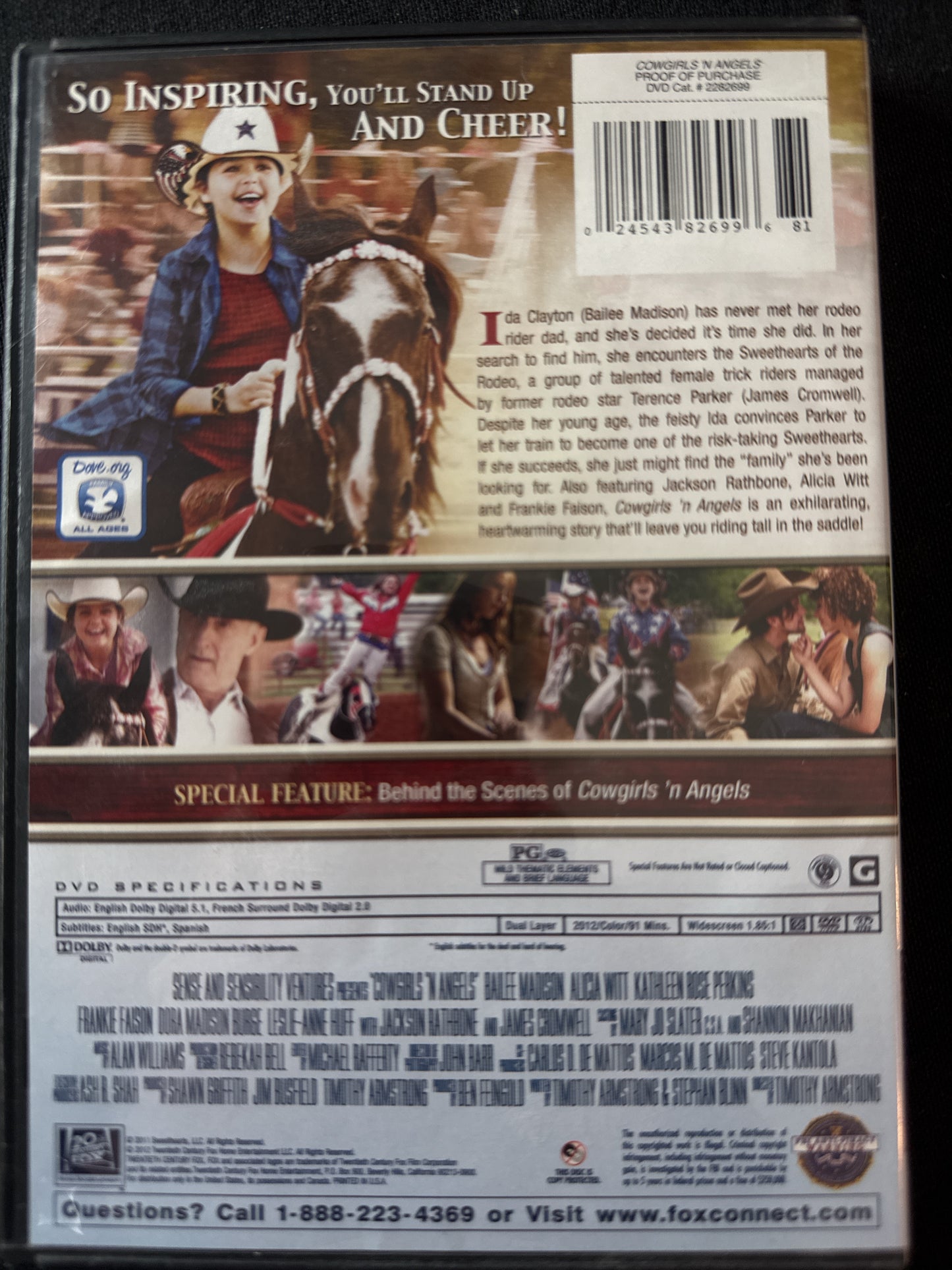 Cowgirls 'N Angels DVD