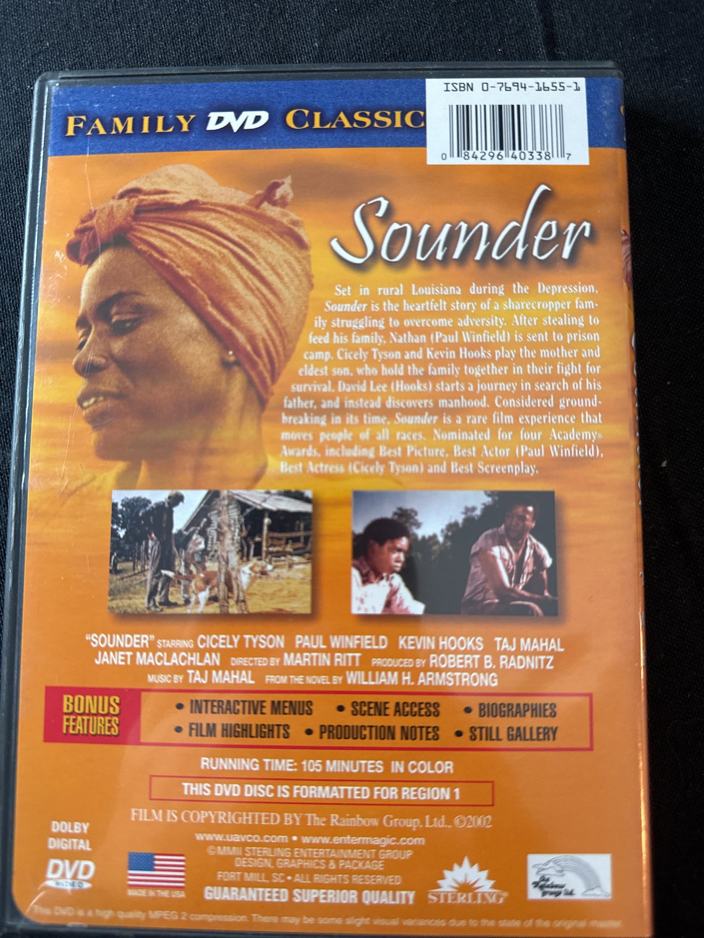 Sounder DVD