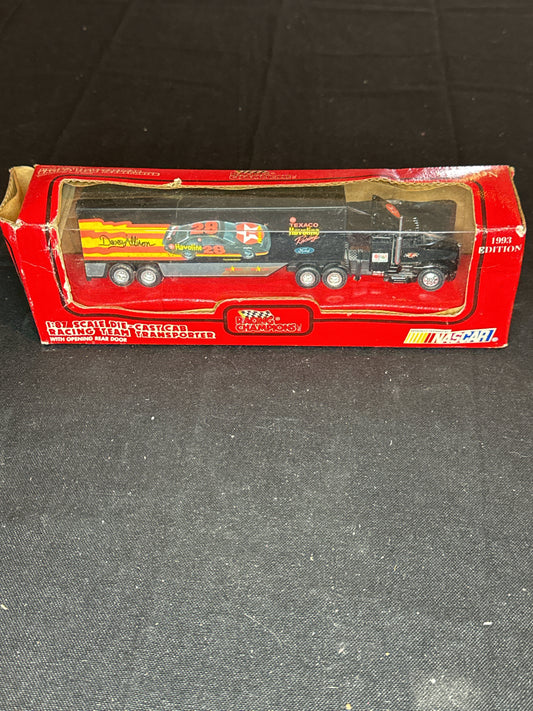 Racing Champions 1:87 Diecast NASCAR Racing Team Transporter: Davey Allison. NIB