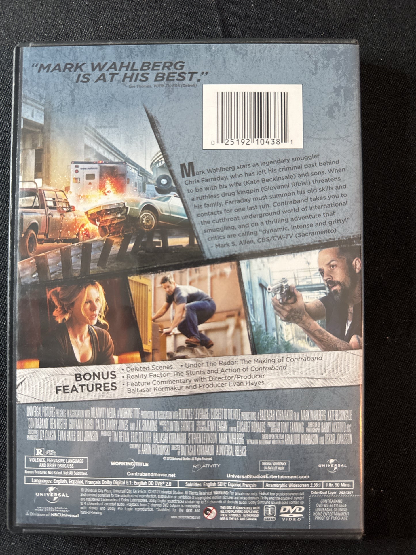 Contraband DVD