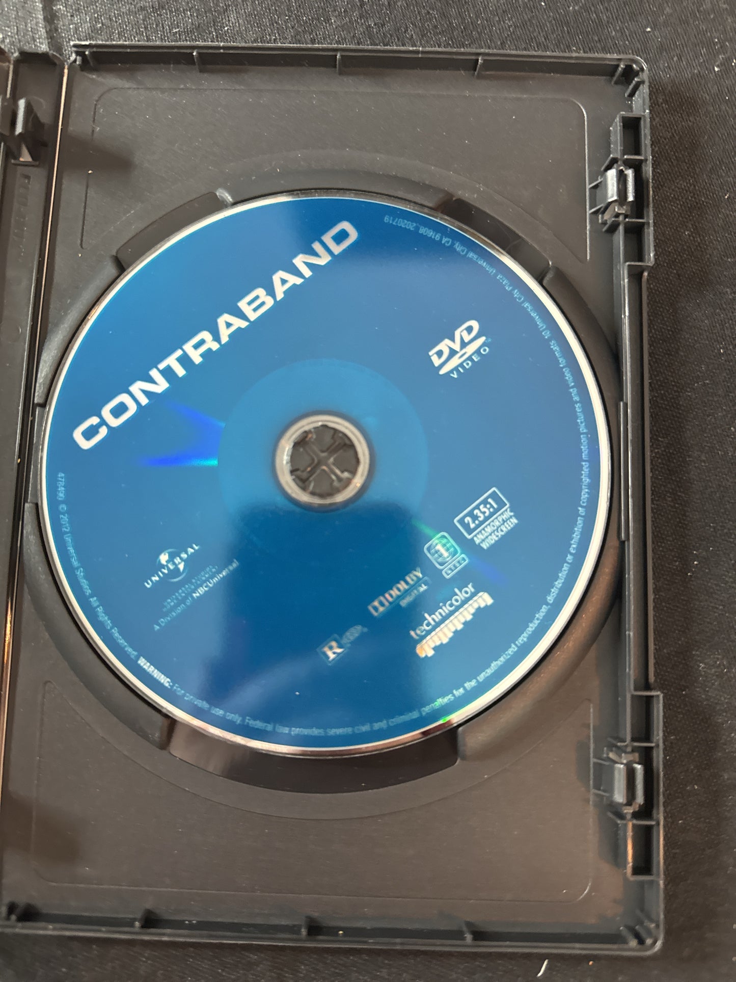 Contraband DVD