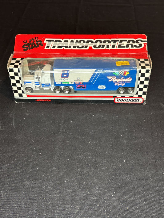 Matchbox Super Star Transporters Raybestos Sterling Martin #8 1993 Limited Edition NIB