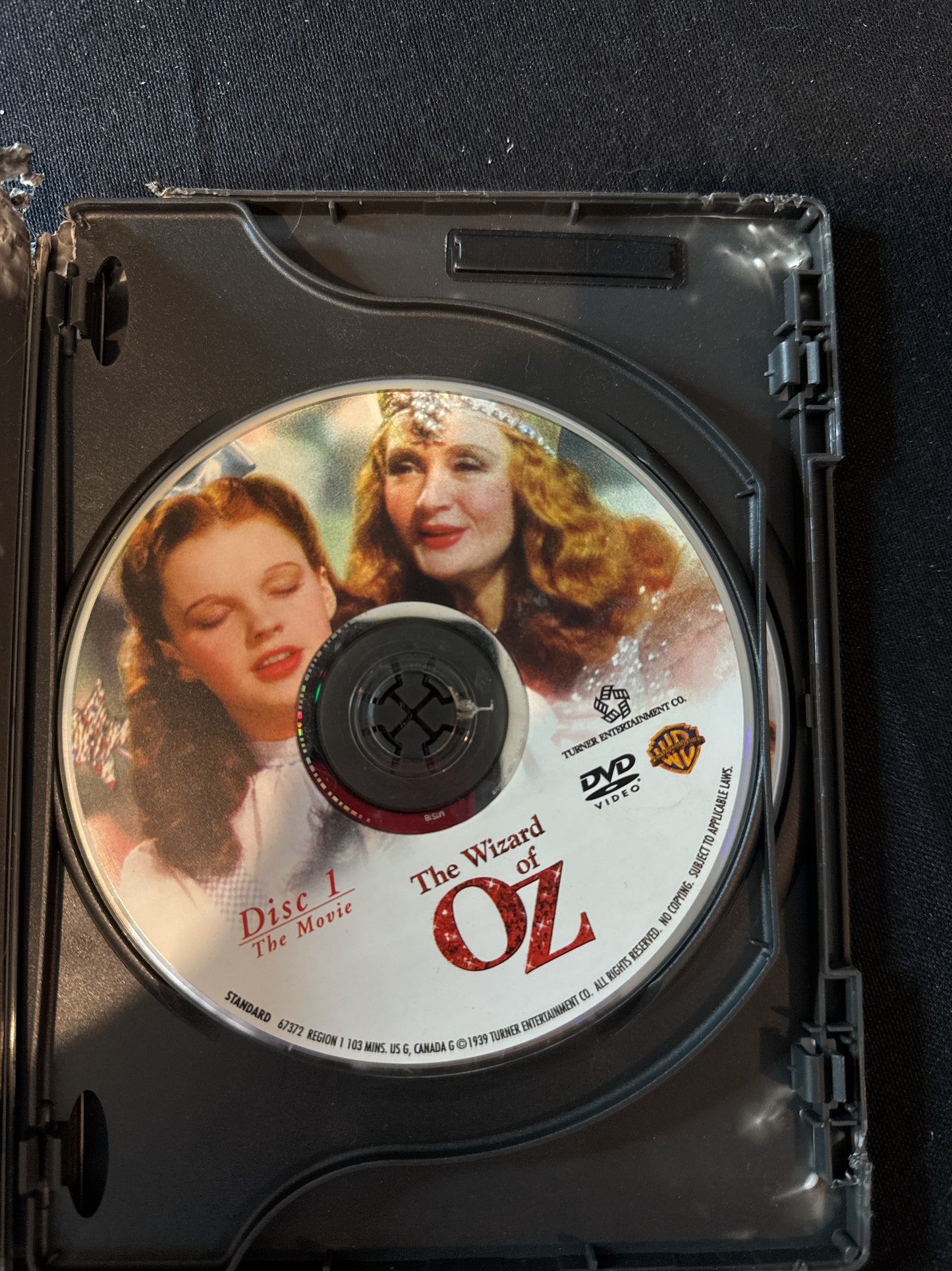 The Wizard of Oz DVDs