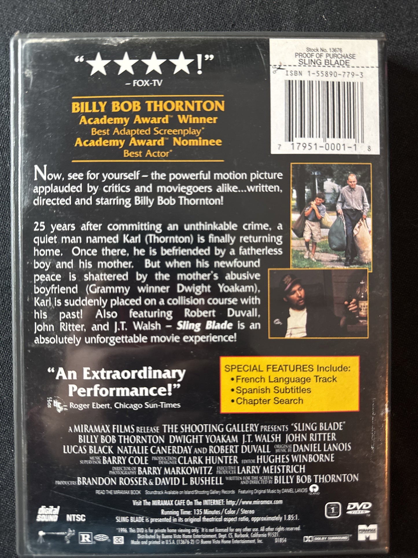Sling Blade DVD