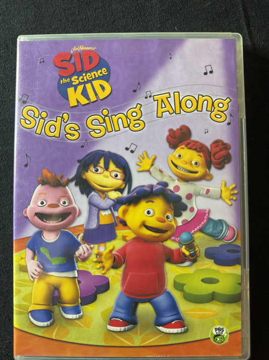Sid the Science Kid Sid's Sing Along DVD