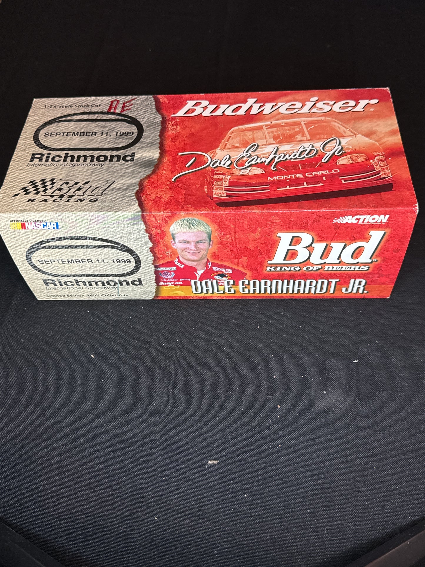 Dale Earnhardt Jr. #8 Budweiser/Richmond 1999 Monte Carlo 1:24 Limited Edition DieCast NIB