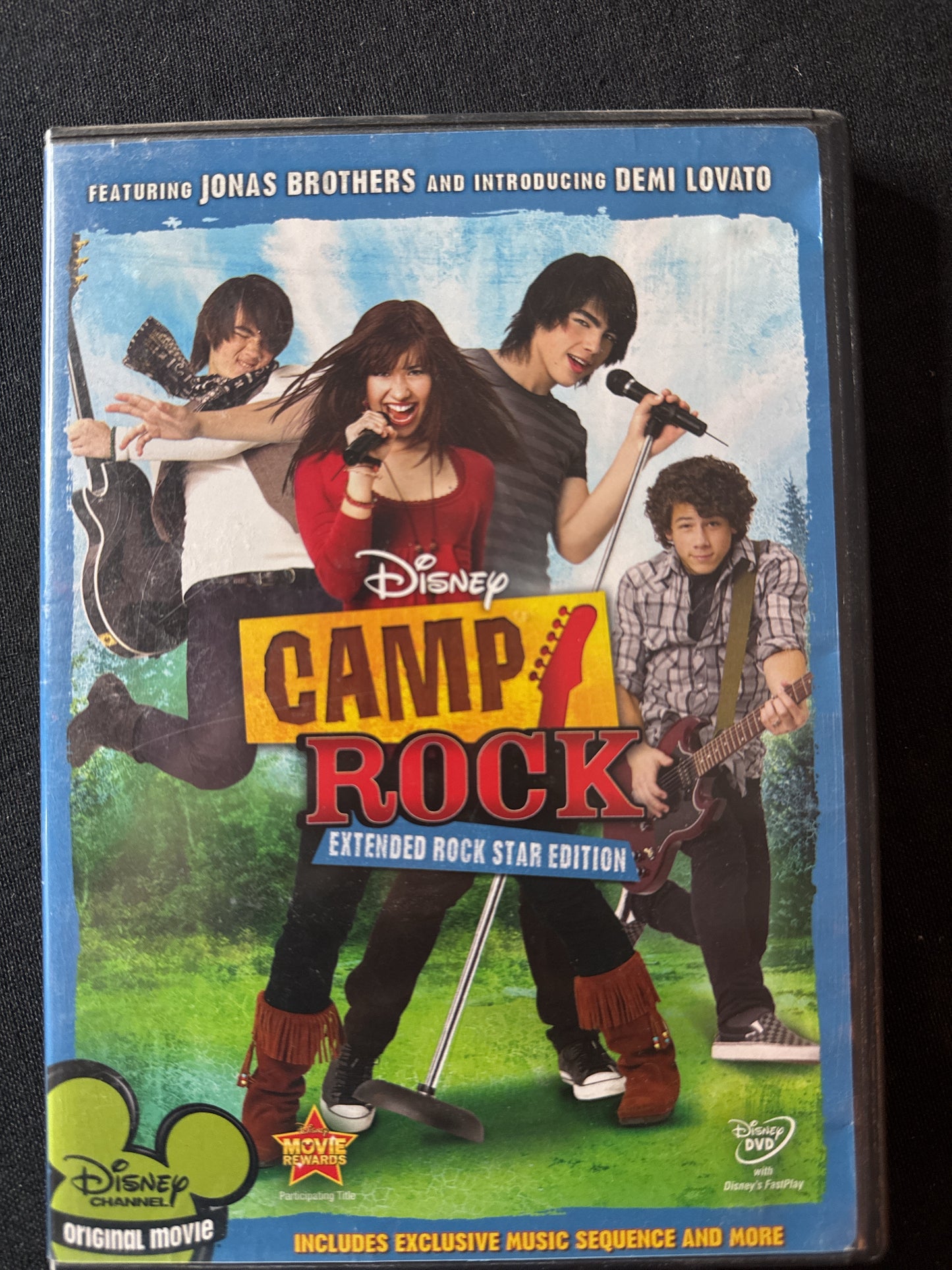 Disney Camp Rock Extended Rock Star Edition Jonas Brothers and Demi Lovato DVD
