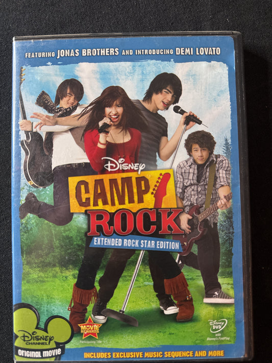 Disney Camp Rock Extended Rock Star Edition Jonas Brothers and Demi Lovato DVD