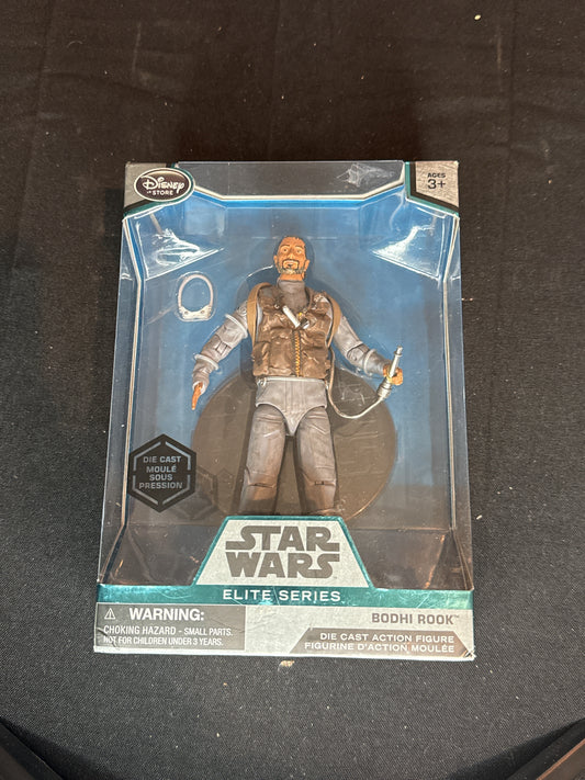 Star Wars Elite Series Bodhi Rook Die Cast Action Figure NIB Disney Store