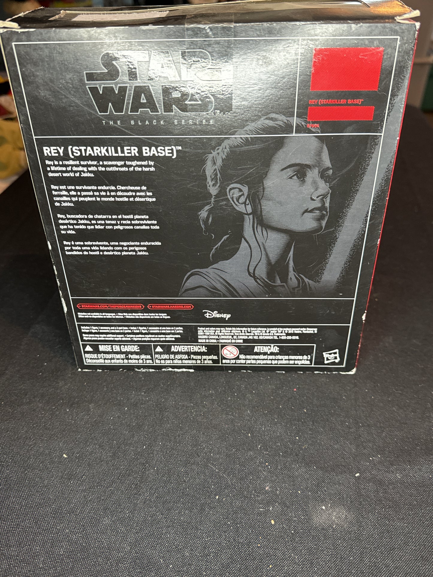 Hasbro Star Wars The Black Series Rey Starkiller Base Exclusive Action Figure NIB