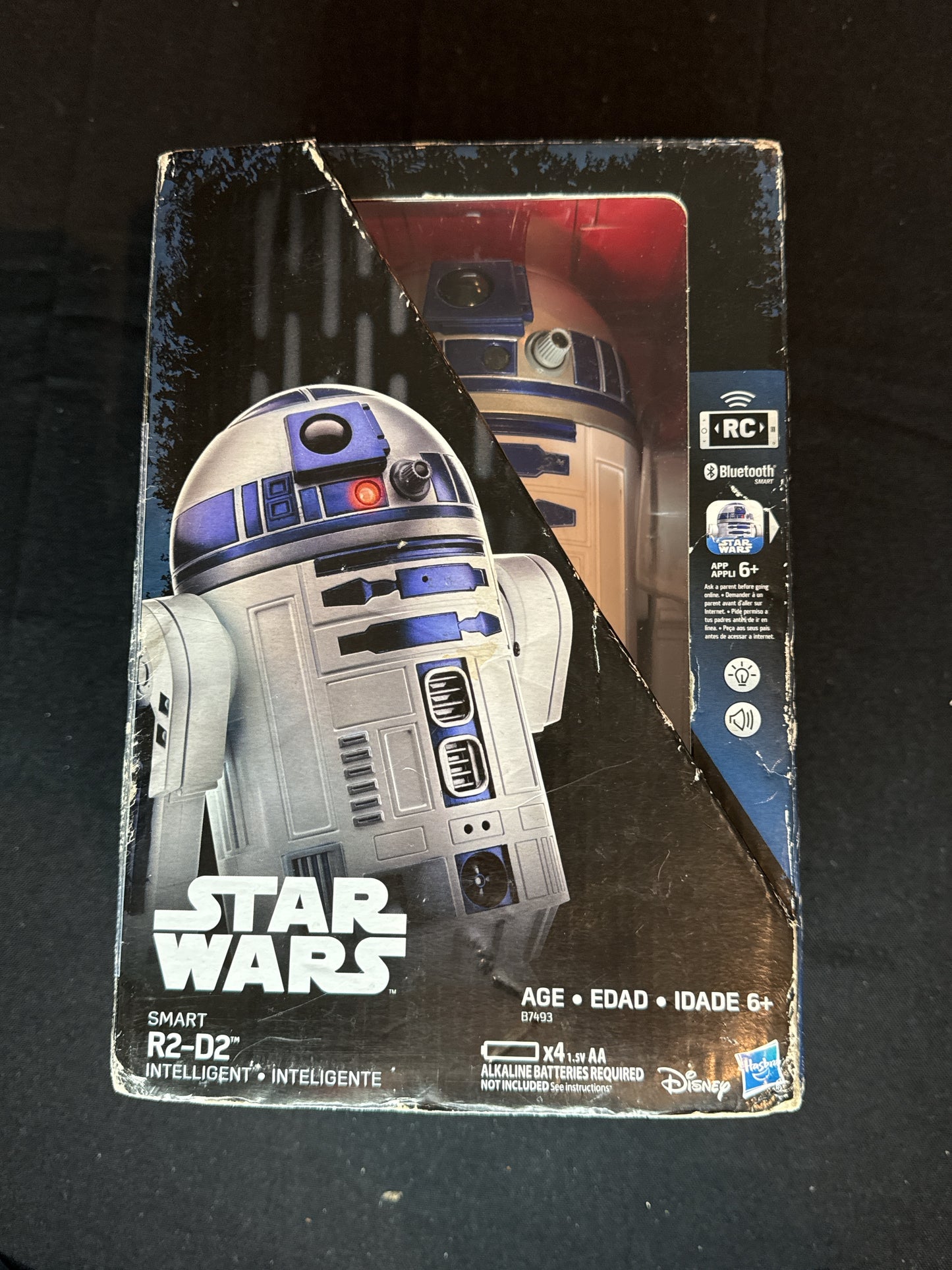 New Star Wars 2016 Hasbro Smart R2-D2 Interactive RC Bluetooth App Droid NIB