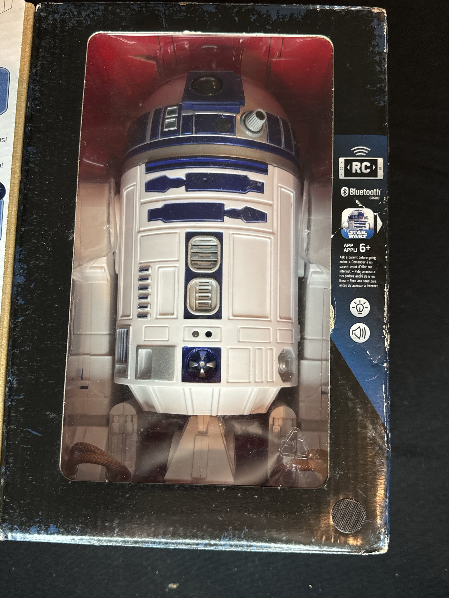 New Star Wars 2016 Hasbro Smart R2-D2 Interactive RC Bluetooth App Droid NIB