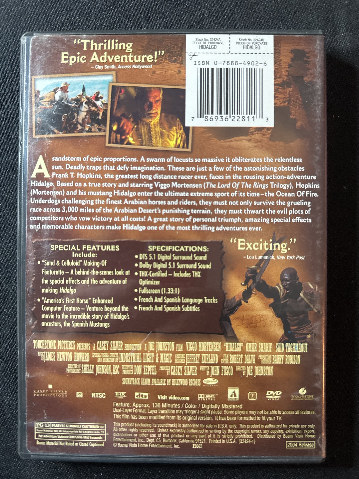 Hidalgo DVD