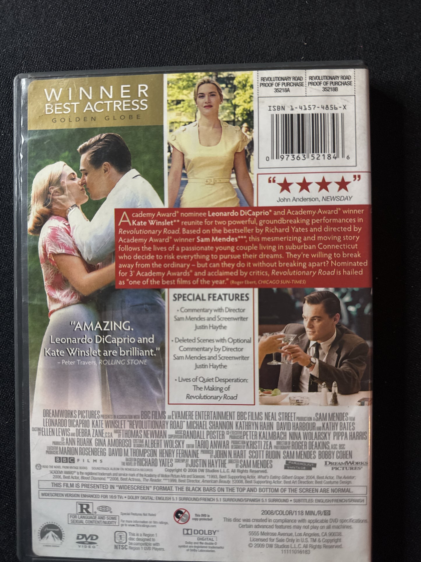 Revolutionary Road DVD
