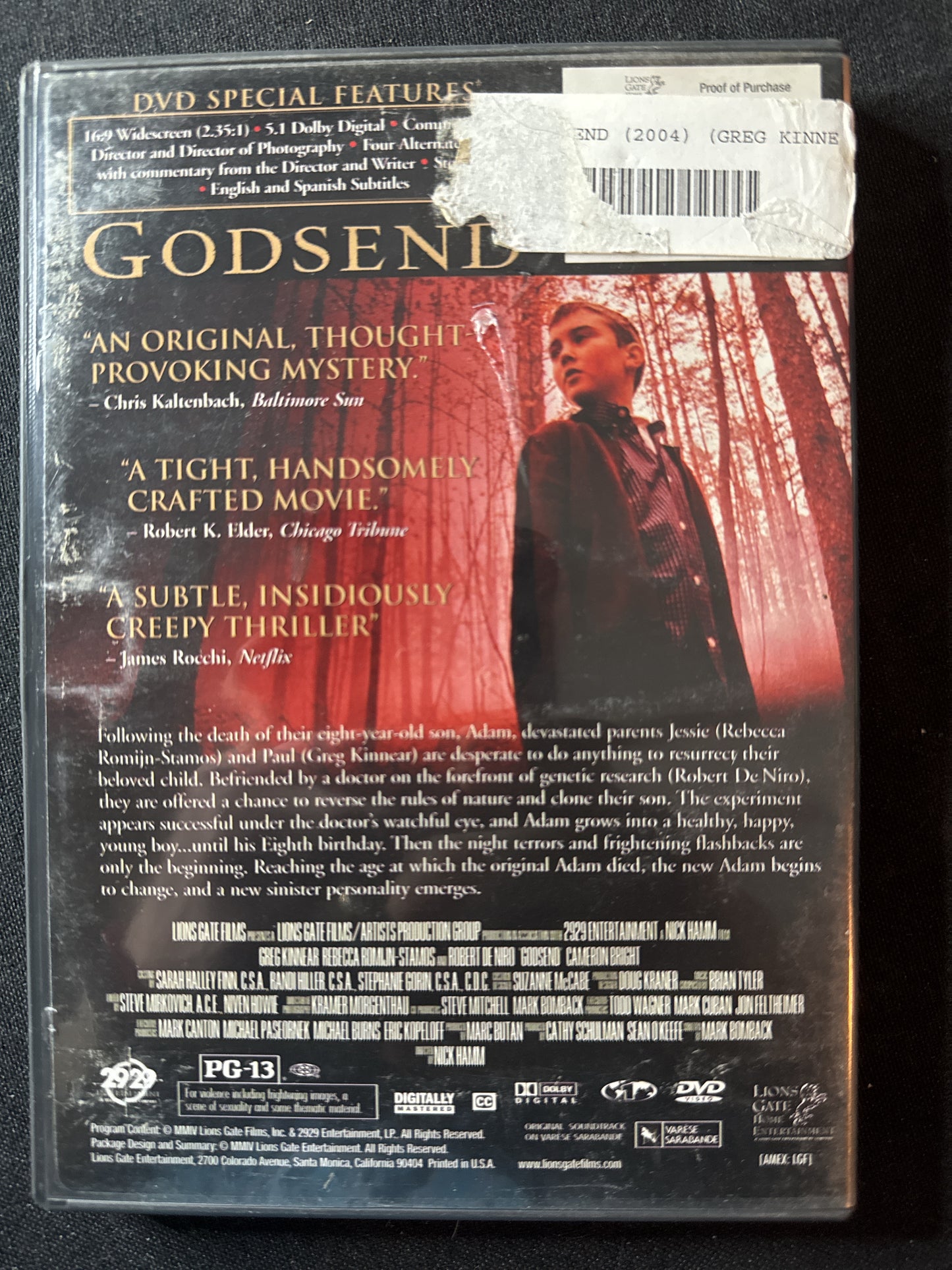 Godsend DVD
