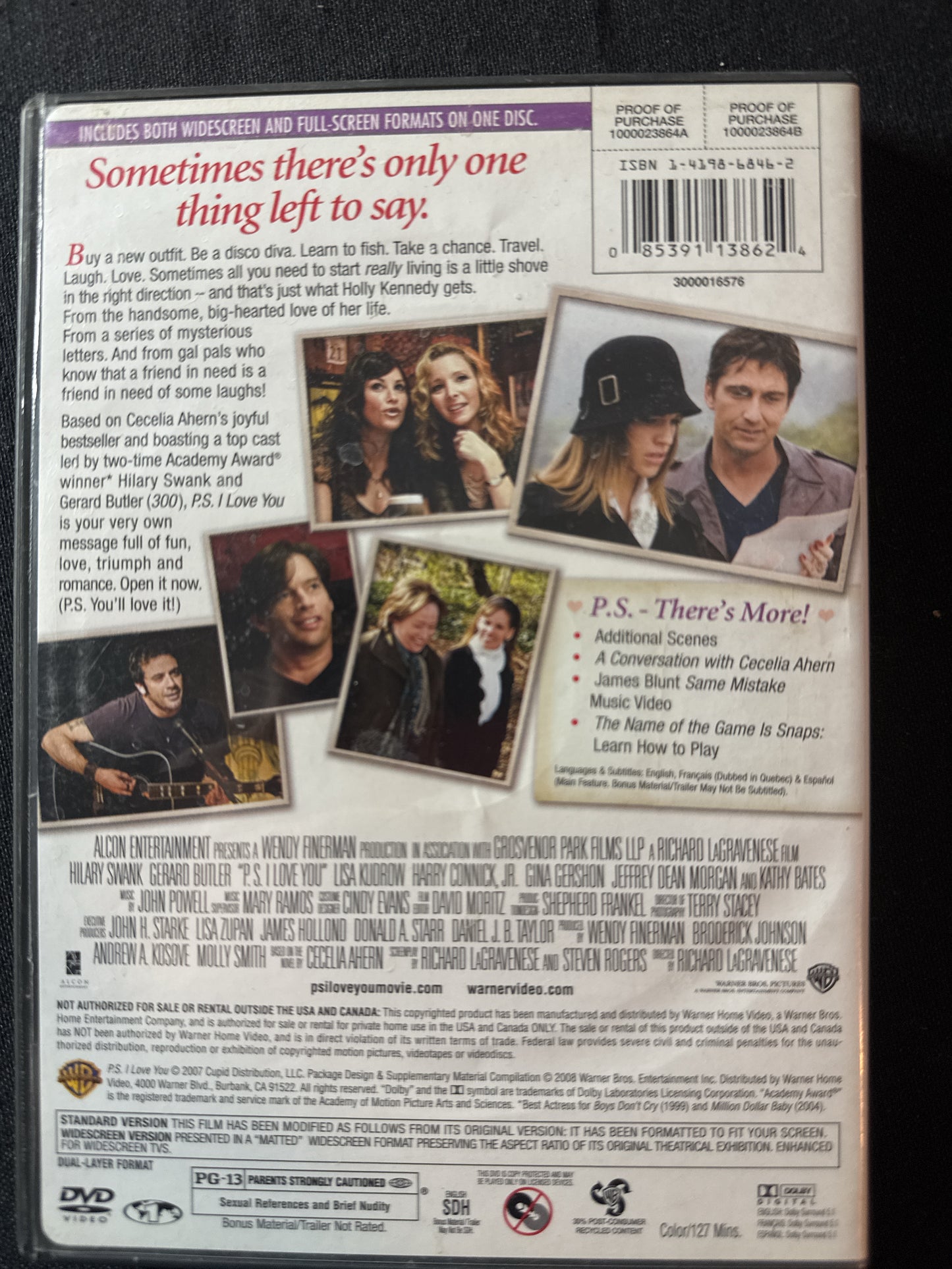 P.S. I Love You DVD