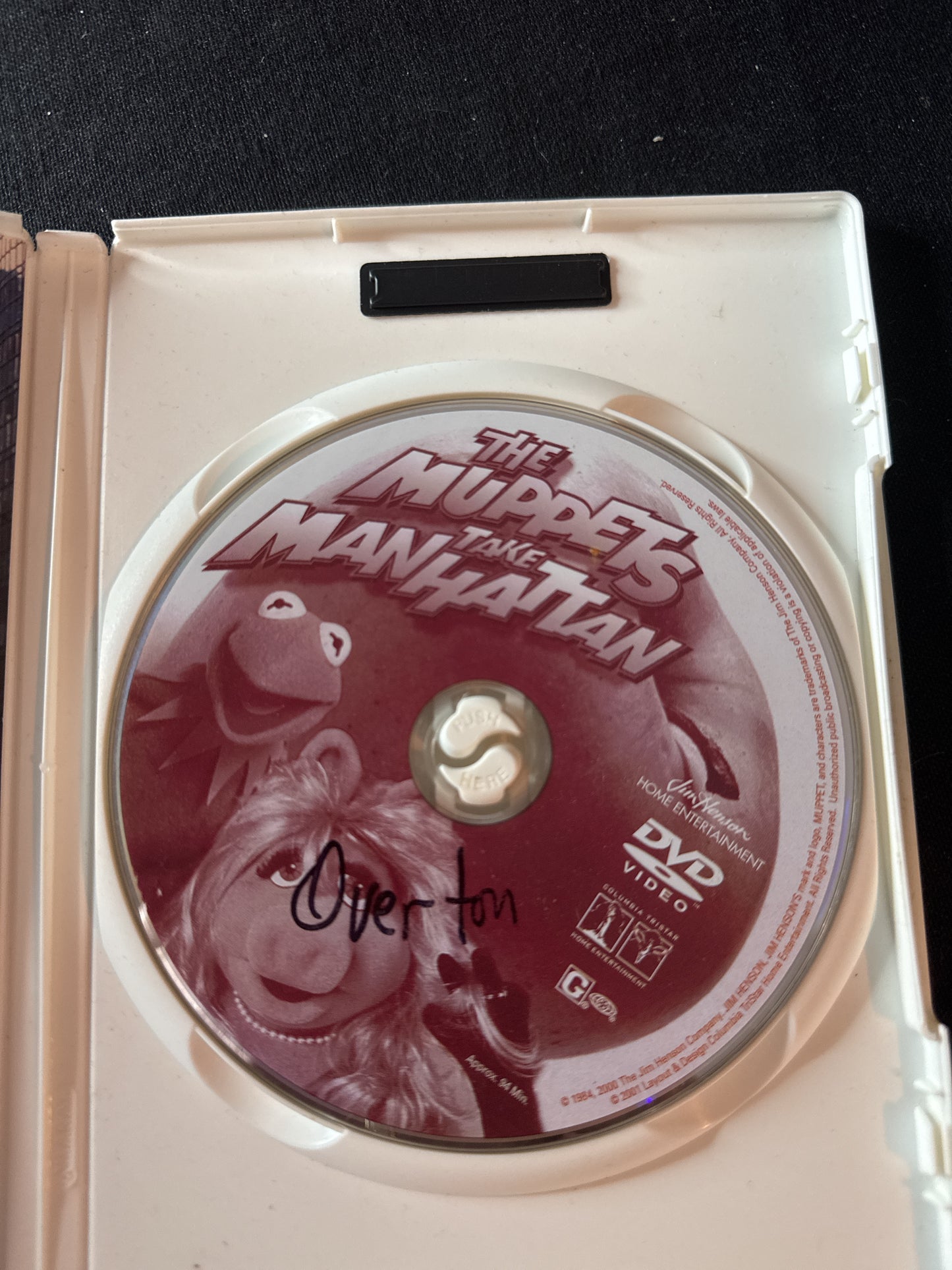 The Muppets Take Manhattan DVD