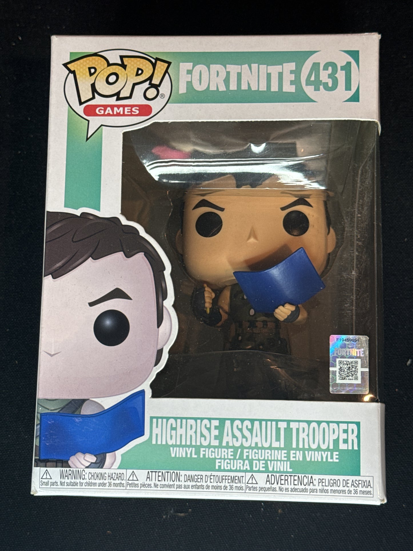 Funko Pop! Fortnite 431: Highrise Assault Trooper Figure NIB