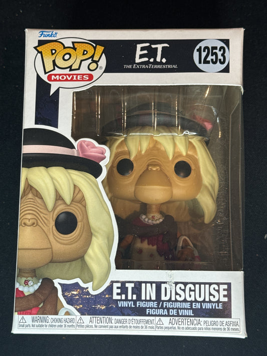 Funko Pop! Movies E.T. The Extra Terrestrial In Disguise 1253 NIB