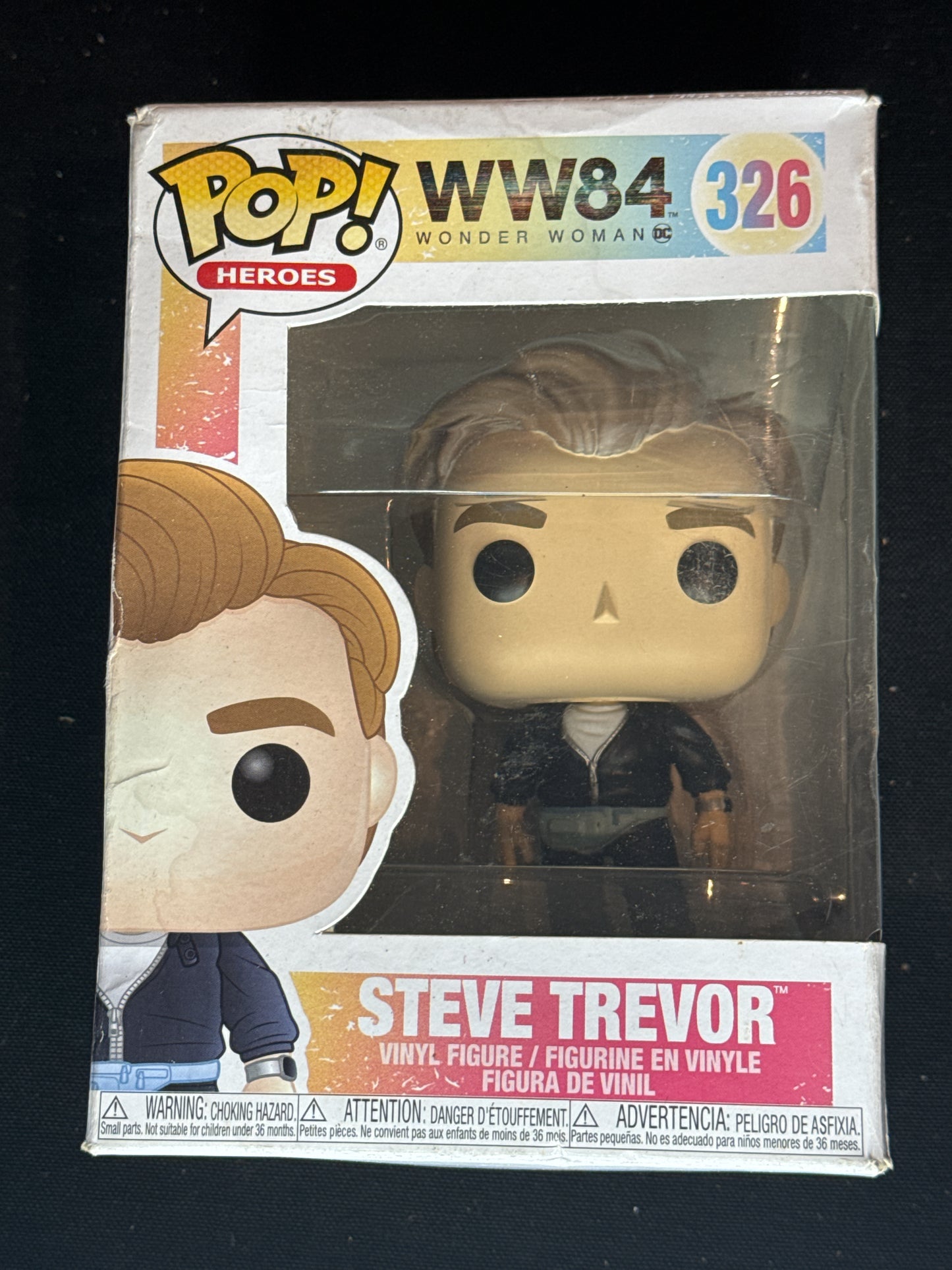 Funko Pop! Steve Trevor #326 WW84 Wonder Woman Heroes Edition. NIB