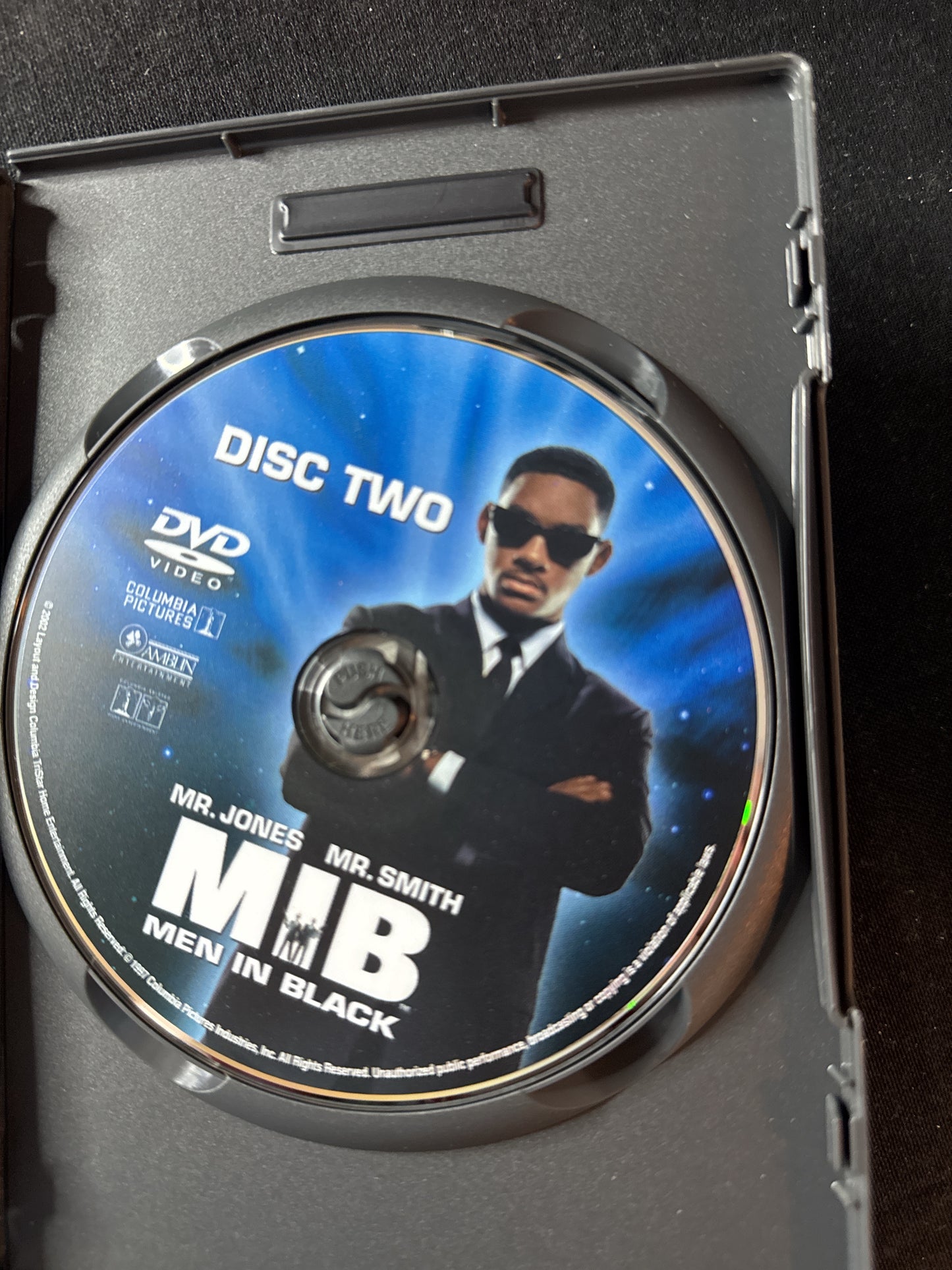 MIB Men In Black Deluxe Edition DVDs