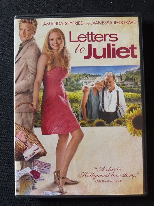 Letters to Juliet DVD