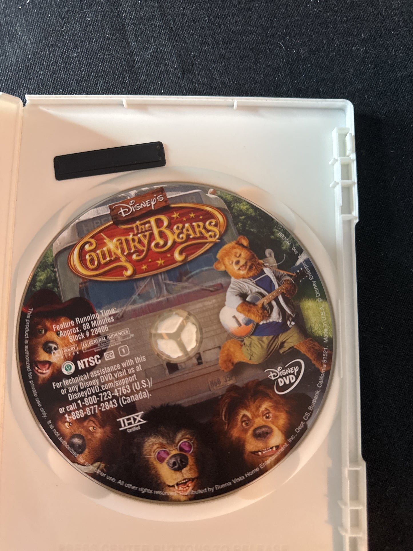 Disney's The Country Bears DVD