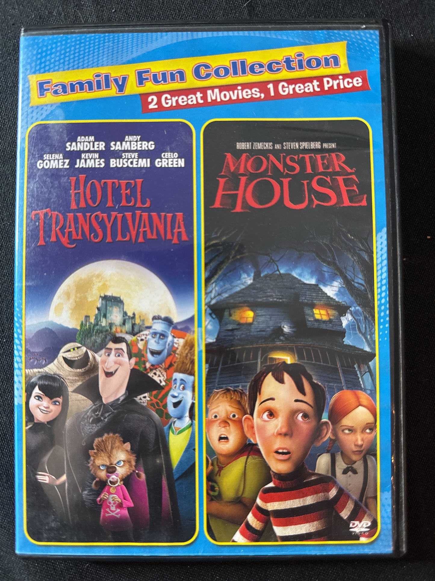 Family Fun Collection Hotel Transylvania & Monster House DVD