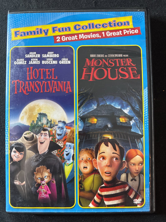Family Fun Collection Hotel Transylvania & Monster House DVD