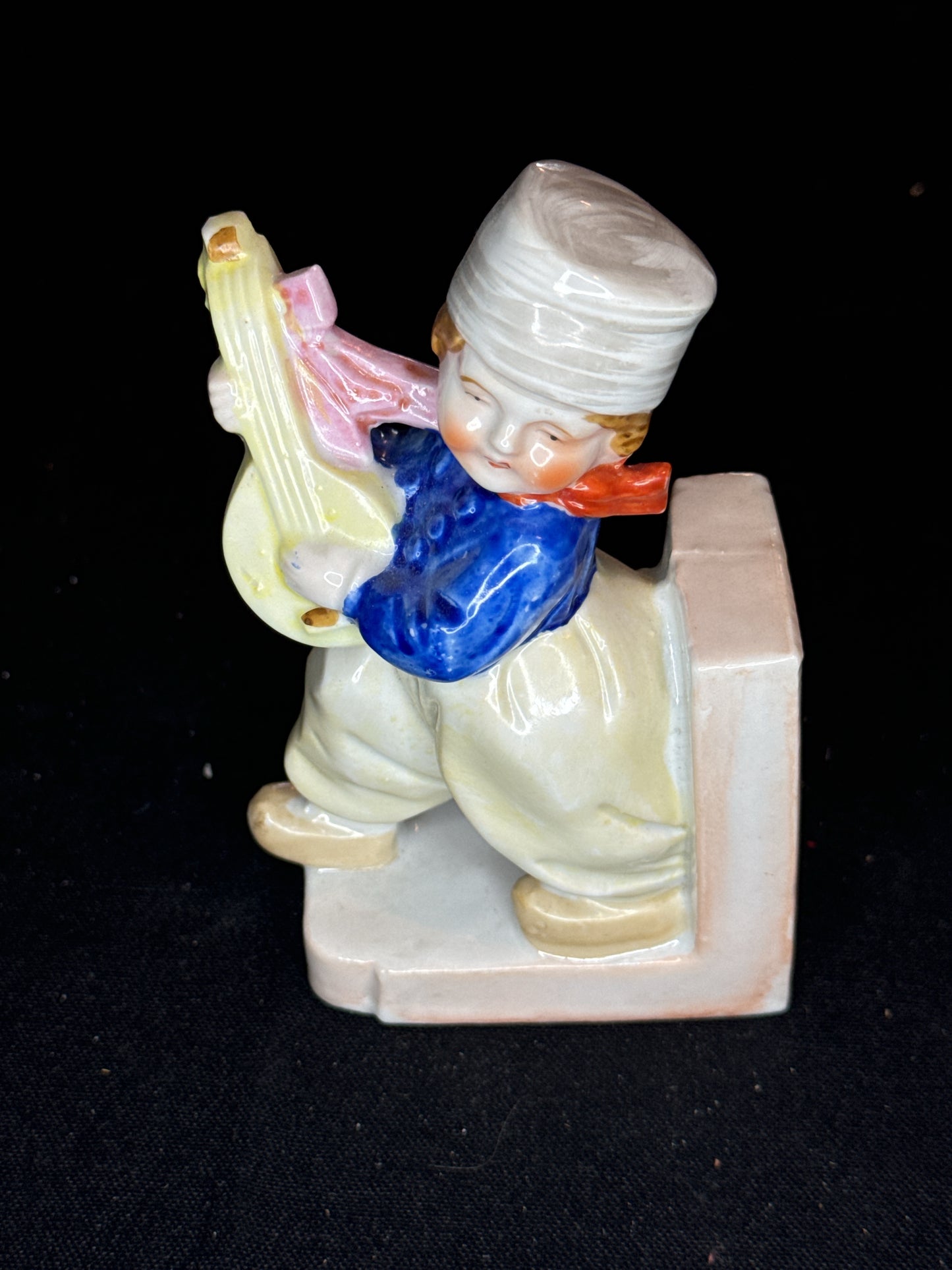 Nostalgic Ceramic Dutch Bookend Figure Eclectic Home Decor Made in Japan