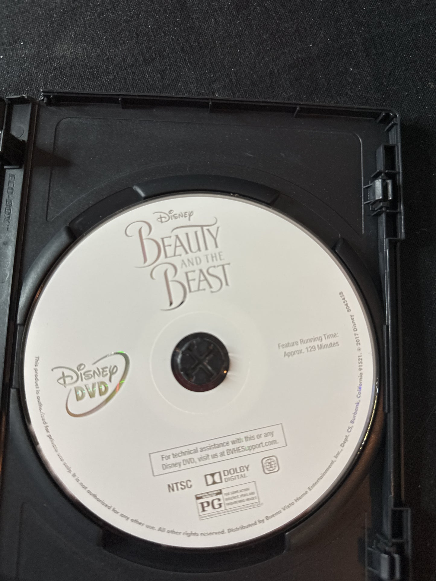 Disney Beauty & The Beast DVD