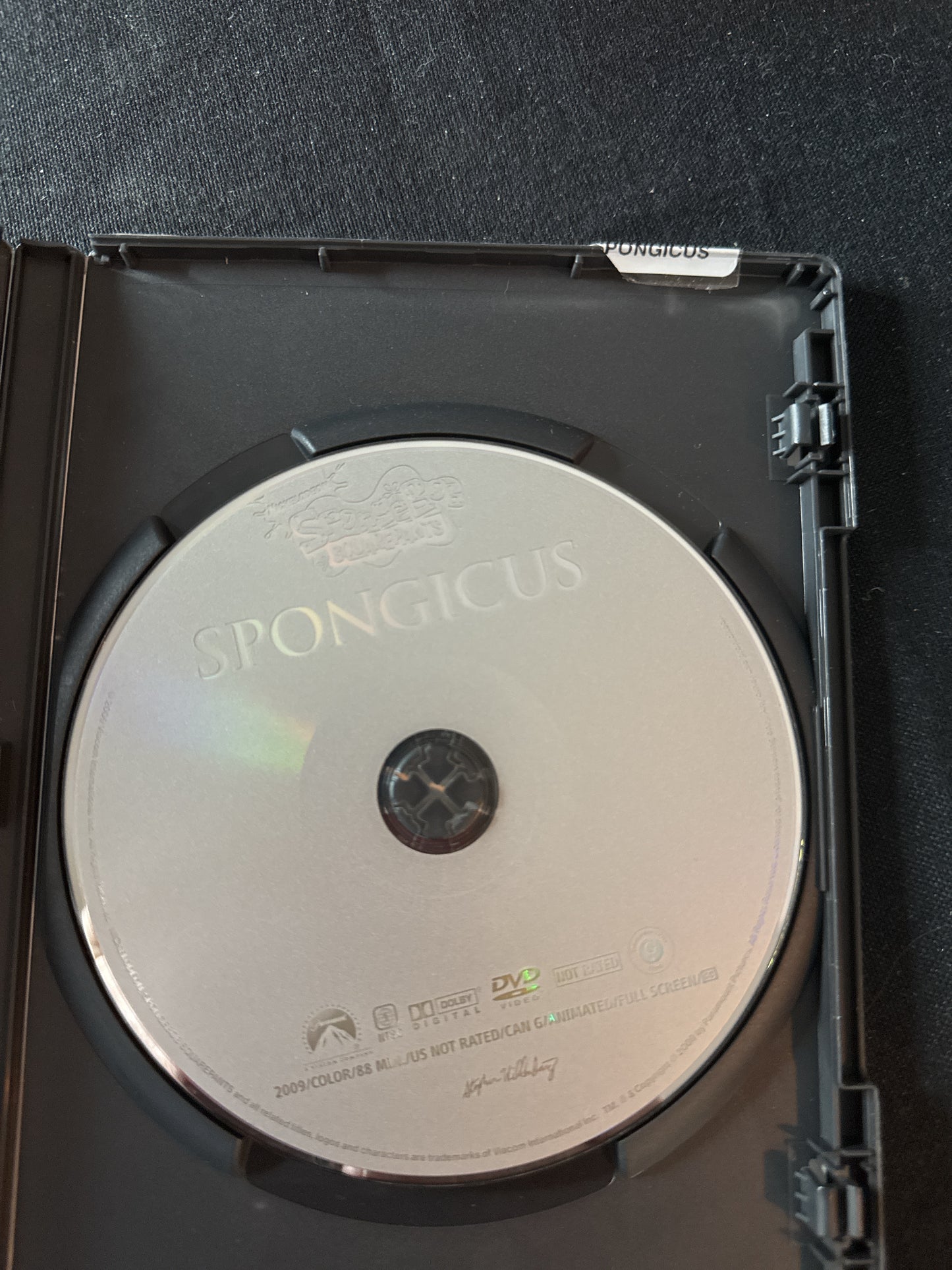 Spongebob Squarepants Spongicus DVD