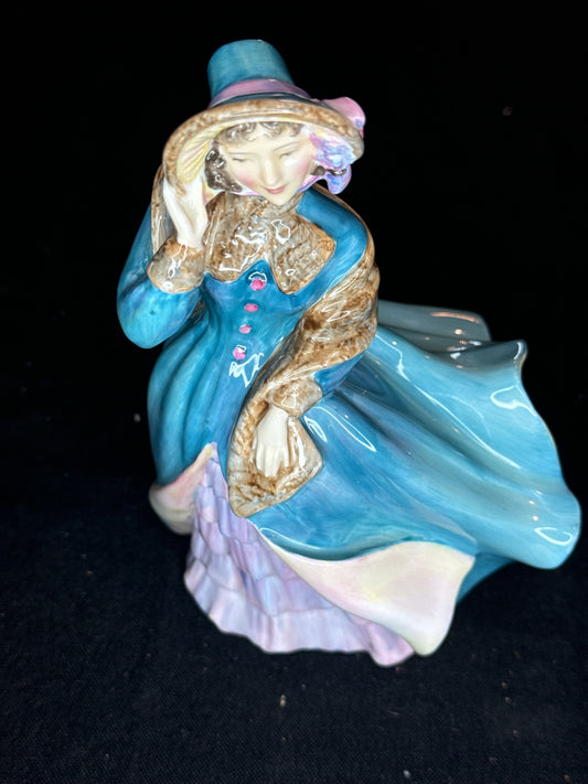 Vintage Royal Doulton Figurine Delphine HN 2136 - Limited Edition 1953